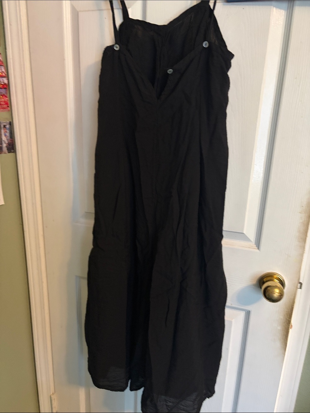 Black Women's Sleeveless Midi Dress